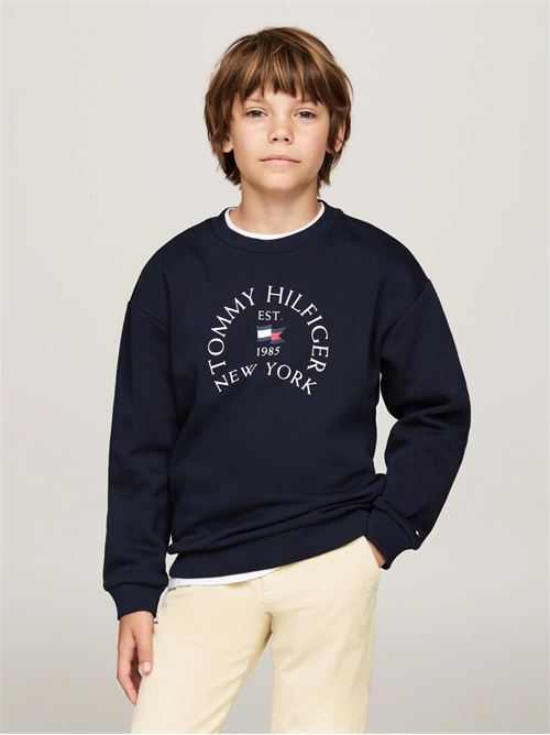 NAUTICAL ARCH PRINT FLEECE CN TOMMY HILFIGER | KB0KB09192T/DW5